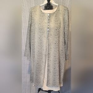 Womens Petites By Gemini II Plus Size Animal Print Dress Size 20 Wedding